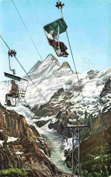 Sesselich Belgium Grindelwald First Bahn Schreckhoerner Oberer Gletscher
