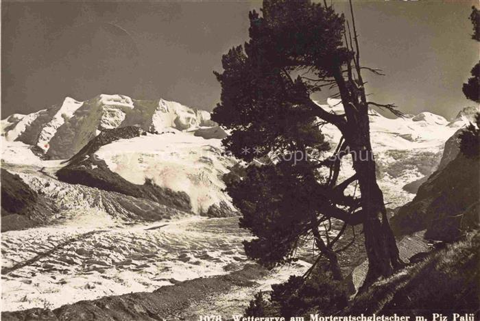 Gletscher Ferner Glacier Glaciar Ghiacciaio-- Wetterarve Morteratsch Piz Palue
