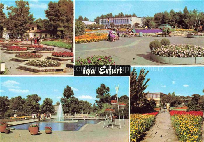 IGA Gartenbauaustellung International Erfurt Rosengarten Wasserachse