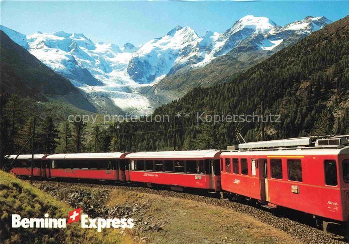 Eisenbahn Railway Chemin de Fer Ferrovia-- Bernina Eypress Rhaetische Bahn Morte