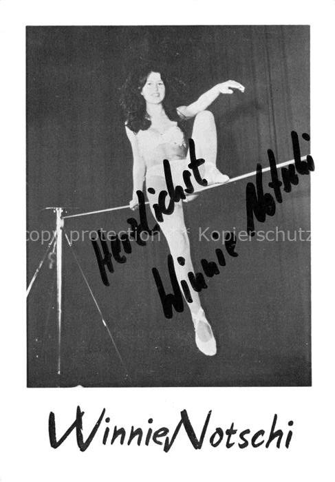 Zirkus Artistik Variete Cirque-- Winnie Notschi Tourneen Hallo Paris