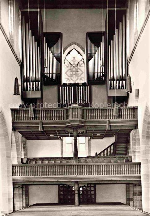 Orgel Kirchenorgel Organ Orgue St Andreaskirche Weissenburg Bay