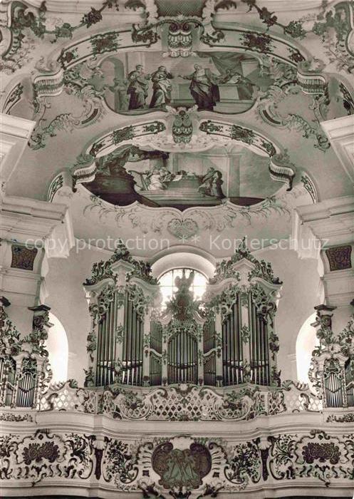 Orgel Kirchenorgel Organ Orgue Die Wies Walfahrtkirche Heiland