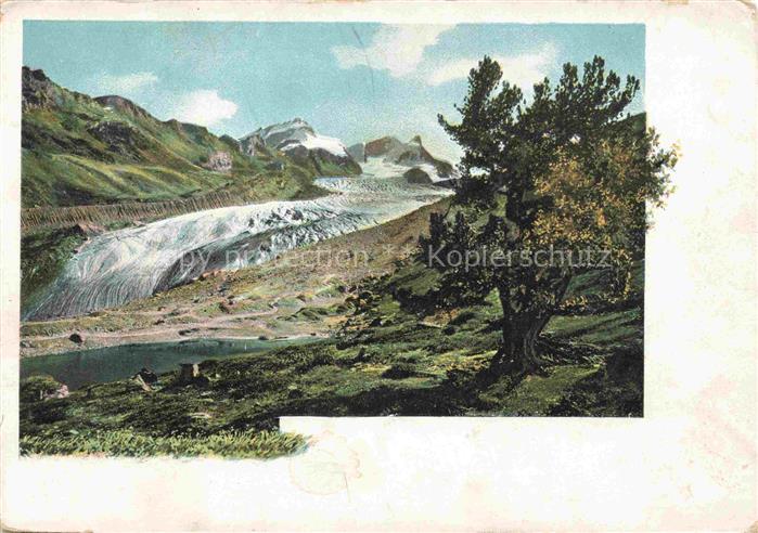 Gletscher Ferner Glacier Glaciar Ghiacciaio-- Morteratsch Schweiz