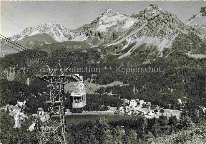 SEILBAHN Cable-Car Telepherique Arosa Weisshorn