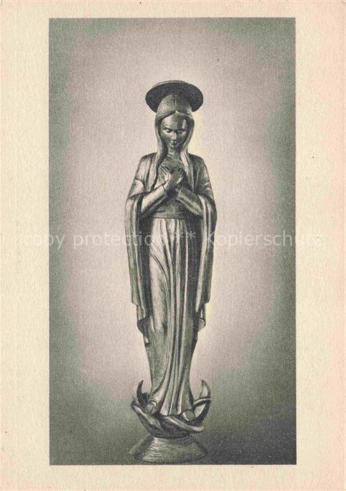 BENTELE Fidelis Skulpturen Sculptures Sculpturi-- Immaculata Holzplastik