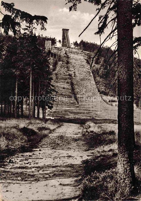 Ski-Flugschanze Skiflugschanze-- Braunlage Ober harz grosse Wurmberg