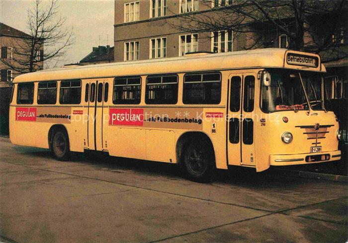 Bus Autobus Omnibus Berliner Verkehrsmittel Buessing Zweiachs Eindecker