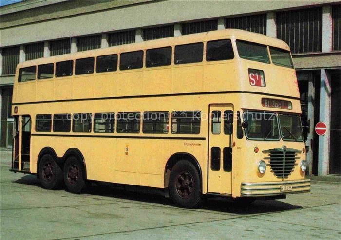 Bus Autobus Omnibus Buessing Zweiachs Doppeldecker Berliner Verkehrsmittel