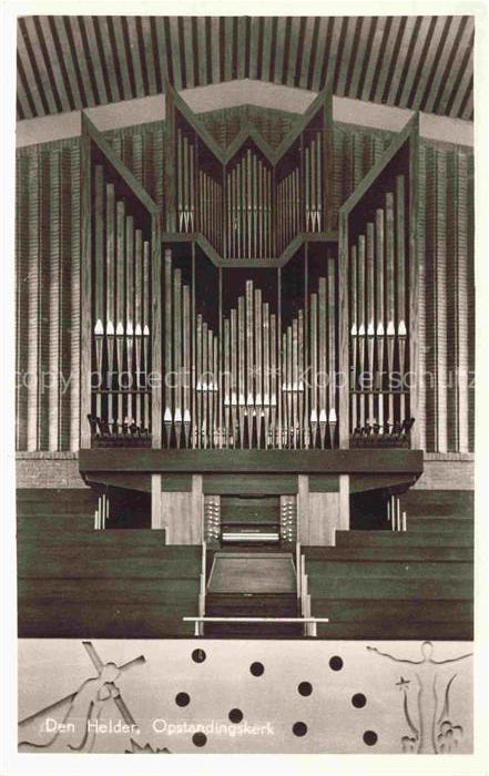 Orgel Kirchenorgel Organ Orgue Den Helder Ned. Hervormde Opstandingskerk Schwede