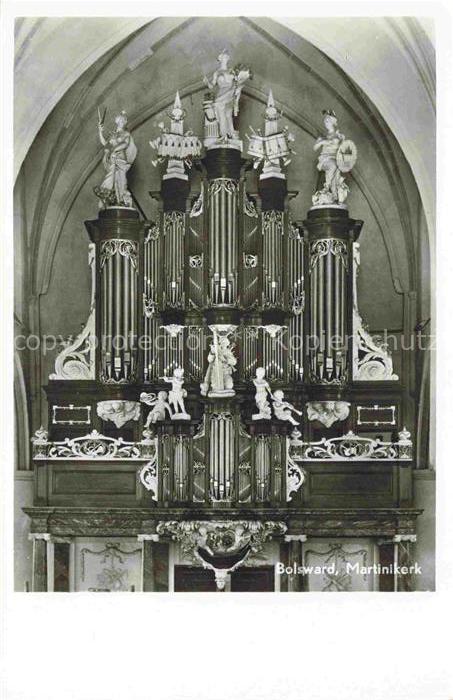 Orgel Kirchenorgel Organ Orgue Bolsward Martinikerk Schweden