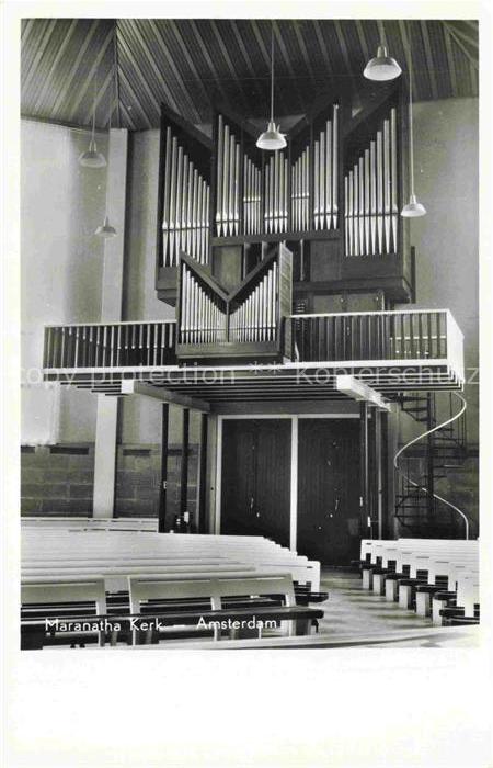 Orgel Kirchenorgel Organ Orgue Amsterdam Ned Herv. Kerk Holland