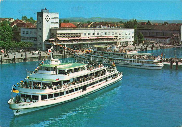Schiffe Binnenschifffahrt Stuttgart DB Friedrichshafen Bodensee