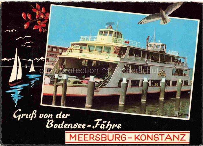 Faehre Ferry Bac Traghetto-- Am Bodensee Meersburg Konstanz