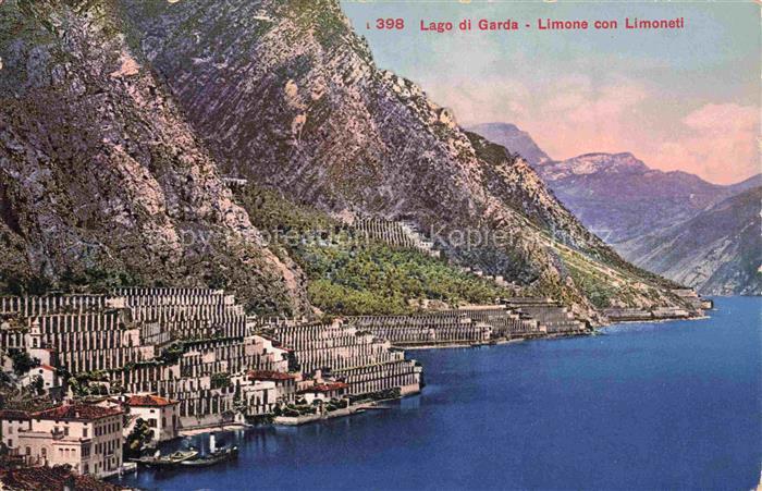 Limone-sul-Garda Brescia Lombardia IT Lago-di-Garda Limoneti Zitronenplantagen S