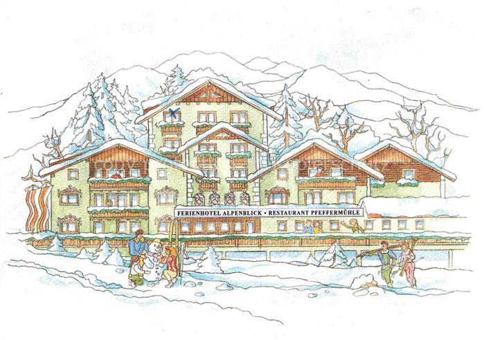 Urban Kaernten St Ferienhotel-Alpenblick Restaurant-Pfeffermuehle Urbansee Winte