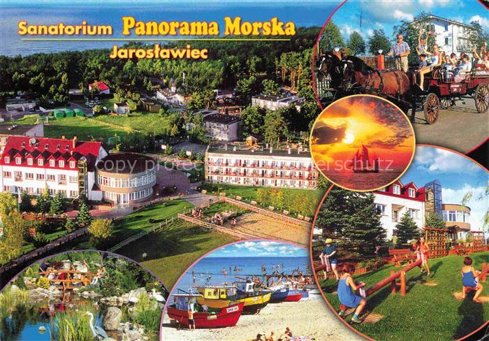 Jaroslawiec Jershoeft Slawno Schlawe Pommern PL Sanatorium Panorama-Morska Stran