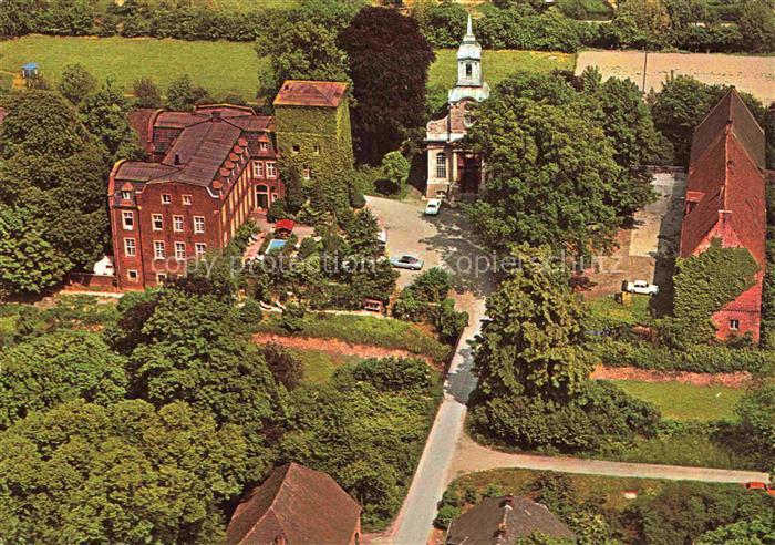 Diersfordt Wesel NRW Schloss-Diersfordt Rheinpark-Klinik Schlossanlage Kirche Lu
