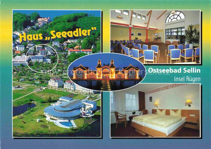 SELLIN Ruegen Haus-Seeadler Ostseebad Seebruecke Seepark Konferenzsaal Zimmer L