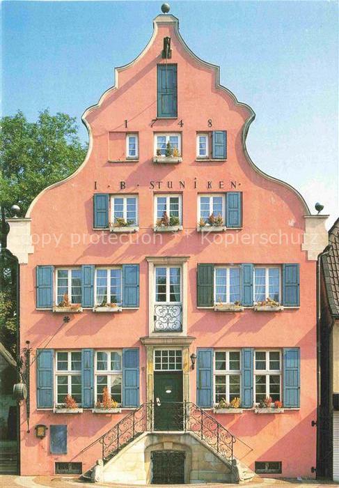 Hamm Westfalen Stunkenhaus Barockfassade I-B-Stuniken Jugendherbergswerk histori