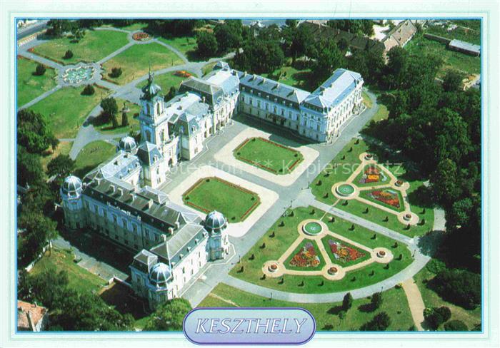 Keszthely Kesztely Balaton Plattensee HU Festetics-Schloss Barockgarten Schlossg