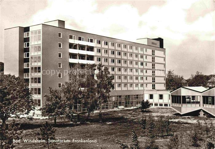 Bad Windsheim Bayern Sanatorium-Frankenland Landesversicherungsanstalt Klinik Ku