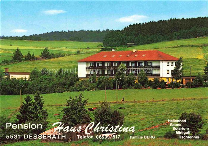 Desserath Deudesfeld Vulkaneifel Rheinland-Pfalz Pension-Haus-Christina Pension