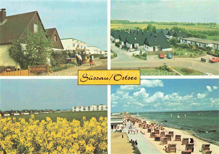 Suessau Holstein Heringsdorf Schleswig-Holstein Ferienhaeuser Strand Strandkoerb