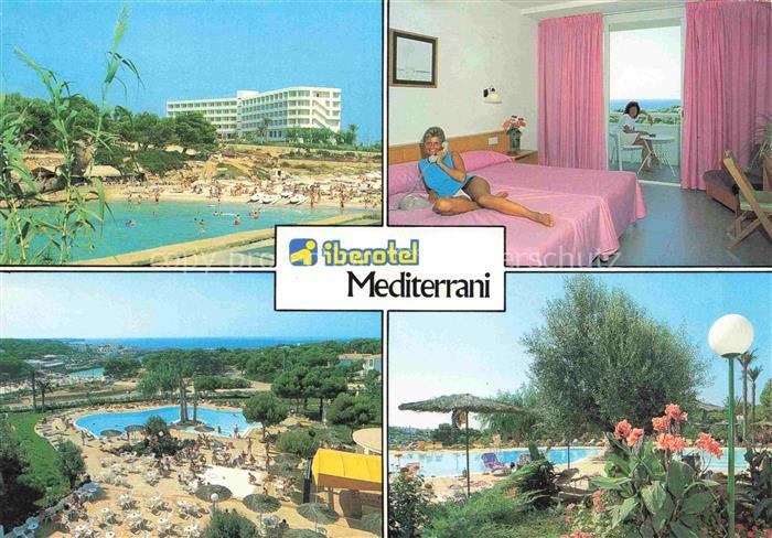 Cala Blanca Hotel-Mediterrani Strand Pool Hotelzimmer Cala-Blanca Mittelmeer