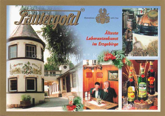 Lauter Schwarzenberg Erzgebirge Lautergold Spirituosen Destillerie Stammhaus Lab