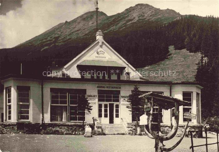 Hrebienok SK Hrebienok Horská-reštaurácia Hotel Slavkovský-štít Berge Tannen