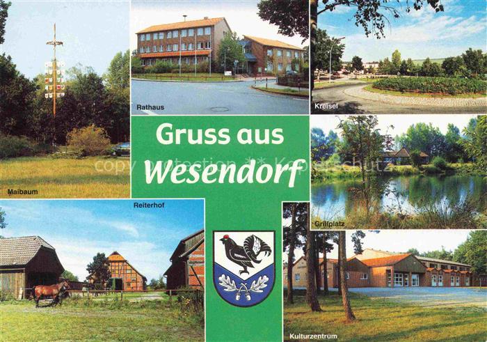 Wesendorf Gifhorn Niedersachsen Maibaum Rathaus Kreisel Reiterhof Grillplatz Kul