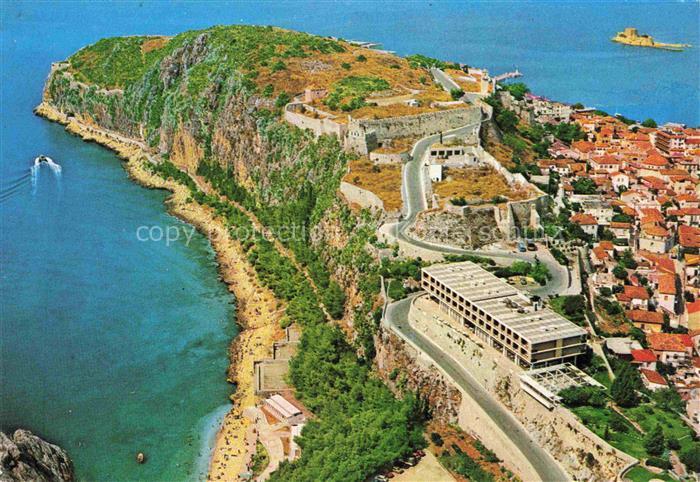 Nauplia Nauplion Nauplia-Assini Peloponisos Greece Burzi Festung Kueste Strand A