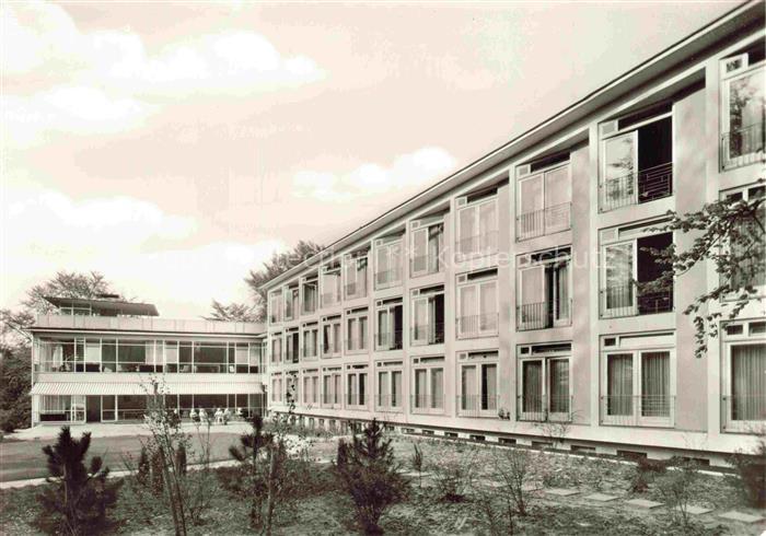 Oerlinghausen Lippe NRW Frauen-Kneipp-Kurheim Muellerburg Kurgebaeude Lippe Arbe