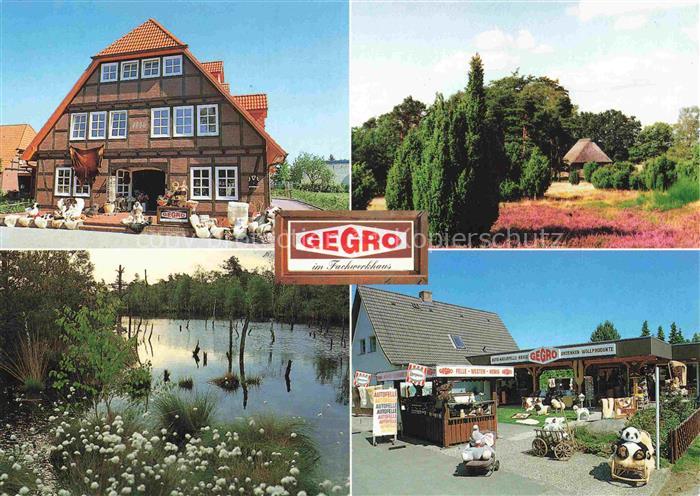 Schneverdingen Soltau-Fallingbostel Niedersachsen GEGRO Fellverarbeitung Fachwer
