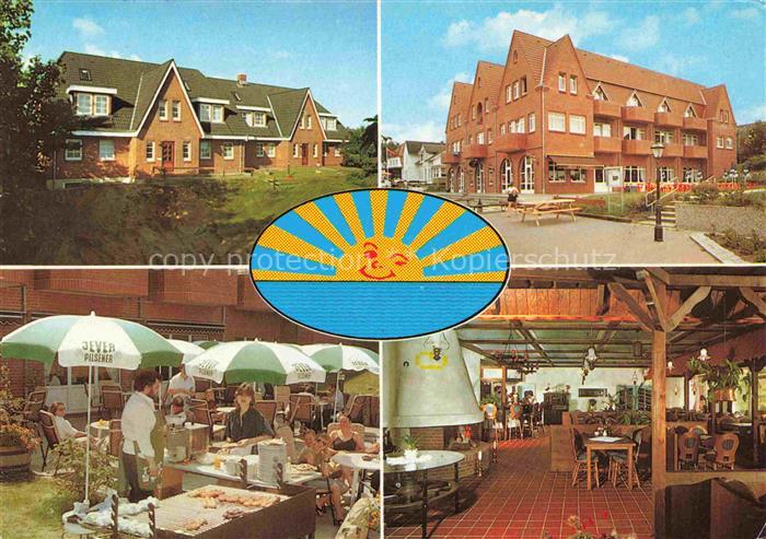 Norddorf AMRUM Nordfriesland Schleswig-Holstein Seeblick Appartement-Hotel Nordd
