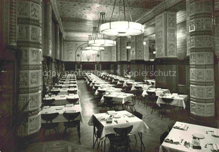 Prag  PRAHA Prahy Prague CZ Rekreace ROH Gewerkschaftserholungsheim Speisesaal K