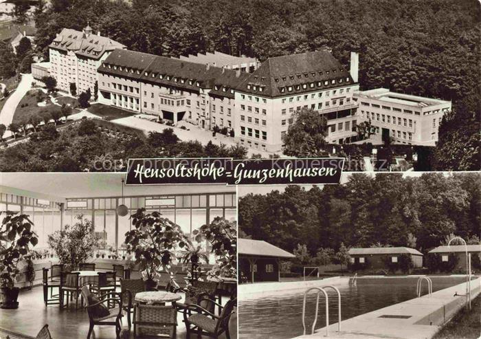 Hensoltshoehe Gunzenhausen Altmuehlsee Bayern Hensoltshoehe Sanatorium Fliegerau