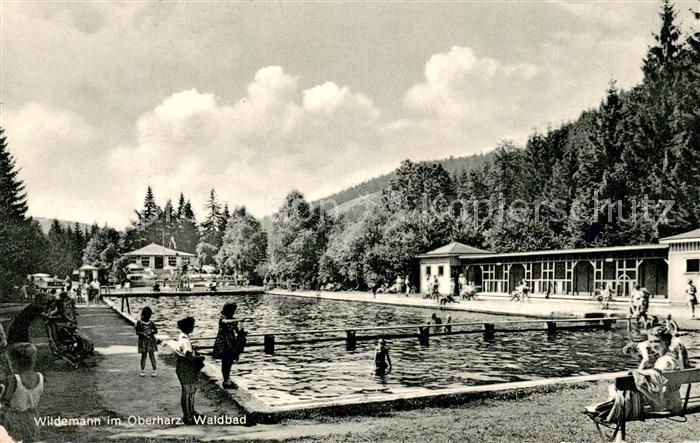 Wildemann Harz Goslar Niedersachsen Waldbad