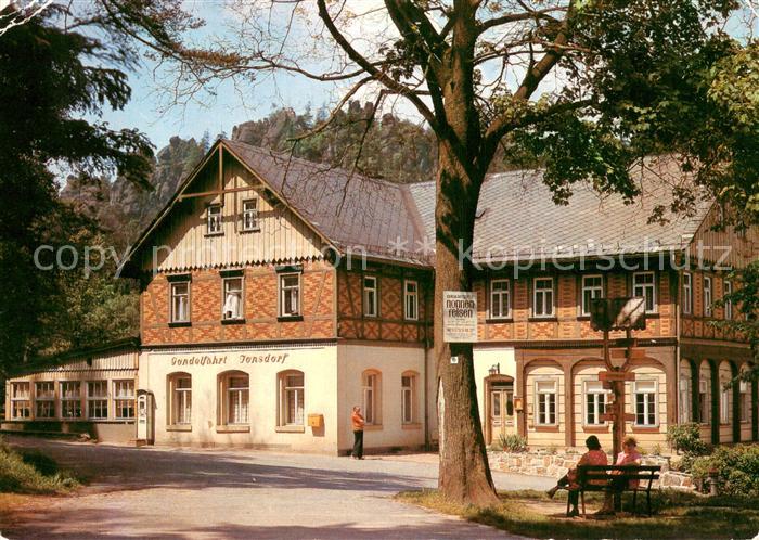 Jonsdorf HO Gaststaette Gondelfahrt