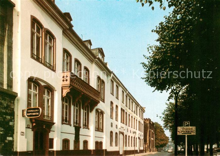 Mainz  Rhein Kupferberg Sektkellerei Fassaden der Historischen Hauptgebaeude