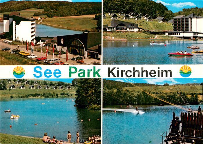 Kirchheim Hessen Seepark Bungalows Stausee Wasserski