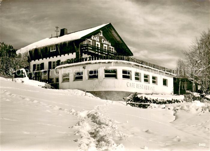 Oberjoch Terrassen Cafe Restaurant Lanig