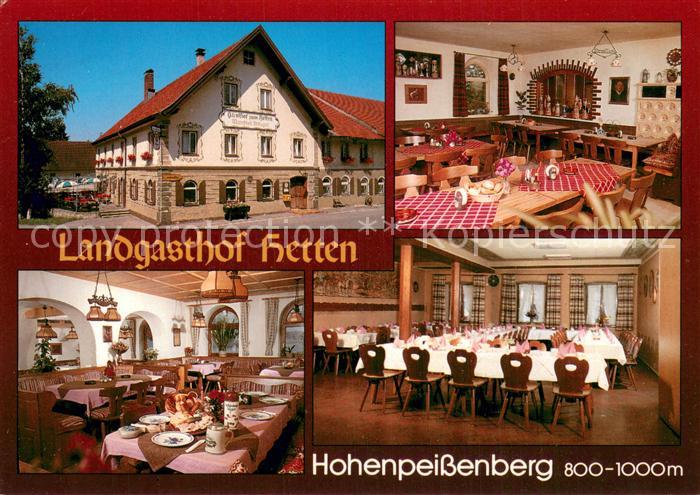 Hohenpeissenberg Landgasthof Hetten Gastraeume