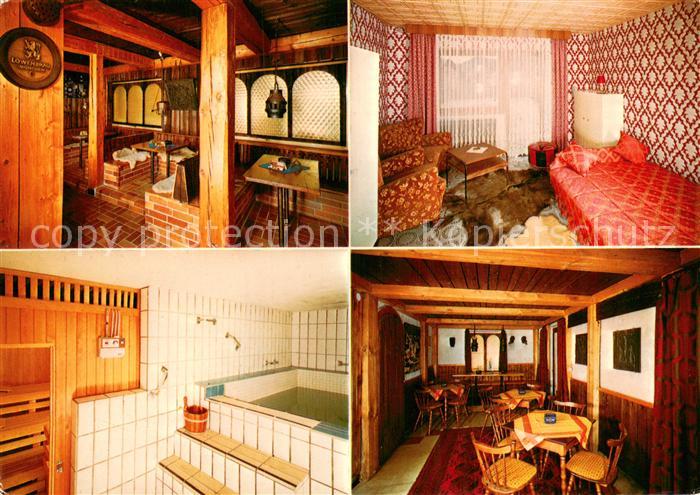Hirschbach Niederbayern King George Club Gastraeume Zimmer Sauna