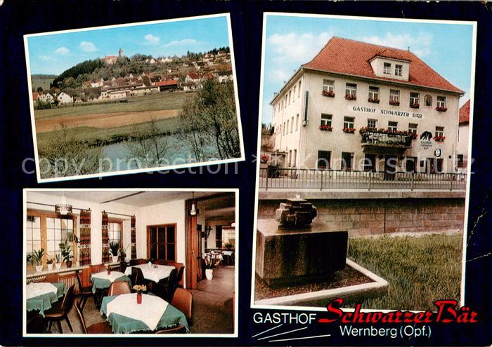 Wernberg-Koeblitz Gasthof Schwarzer Baer Gaststube Panorama