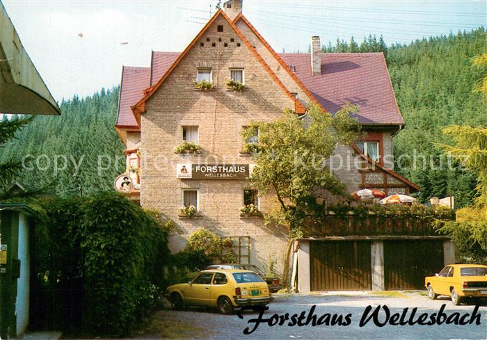 Wellesbach Oberfranken Gast und Forsthaus Wellesbach
