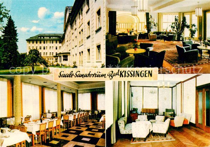 Bad Kissingen Saale Sanatorium Gastraeume Speisesaal