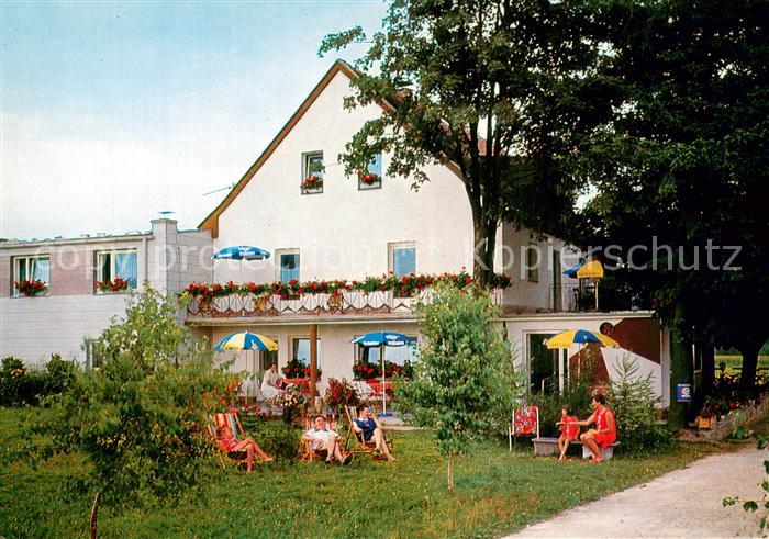 Gruenlas Oberpfalz Gasthof Pension Grenzhaus Gartenterrasse