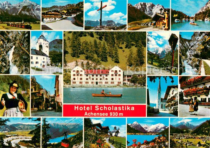 Achensee Hotel Scholastika mit Ausflugsmoeglichkeiten Teilansichten